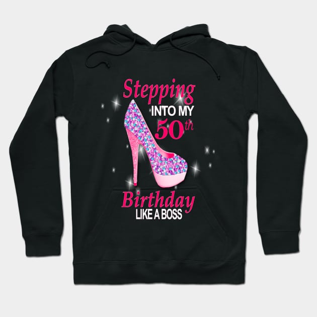 50th Birthday Hoodie by KC Morcom aka KCM Gems n Bling aka KCM Inspirations